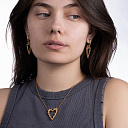 Колье из серебра