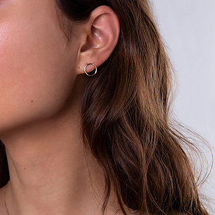 Серьги Пусеты