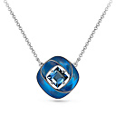 Колье из серебра с ситалом