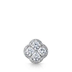 Подвеска из белого золота с бриллиантами