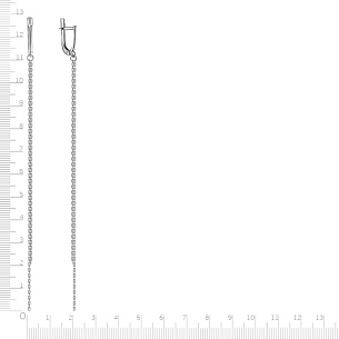 Серьги из серебра