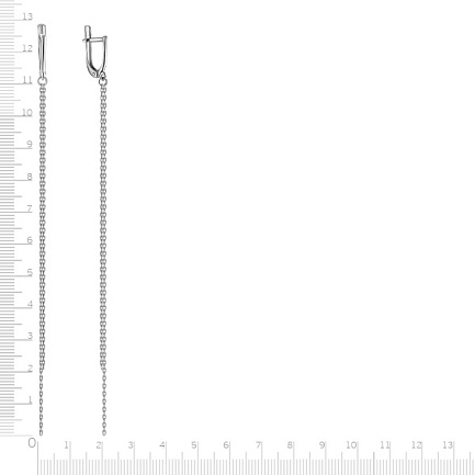 Серьги из серебра