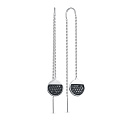 Серьги из белого золота