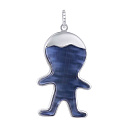 Подвеска из серебра с фианитом