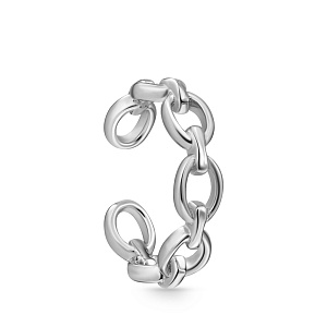 Серьга одиночная из серебра