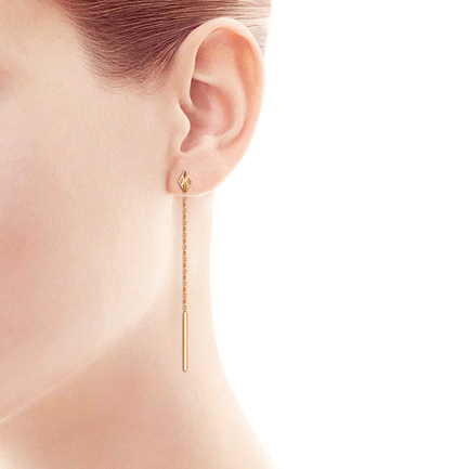 Продевки из красного золота