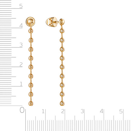 Серьги Пусеты