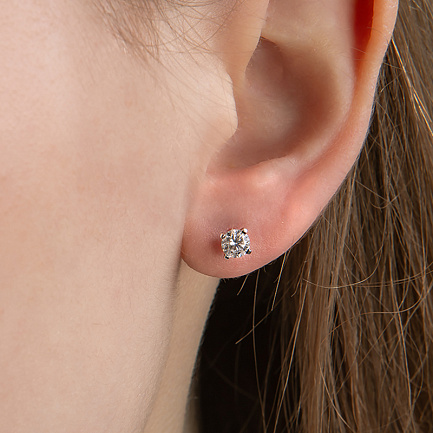 Серьги Пусеты