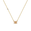 Колье из желтого золота