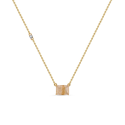 Колье из желтого золота