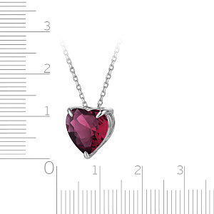 Колье из серебра