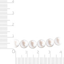 Бусы из красного золота с жемчугом