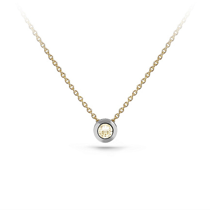 Колье из желтого золота