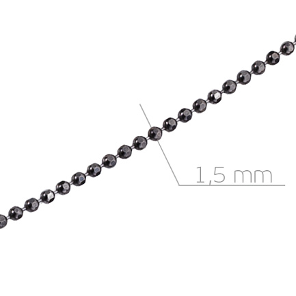 Колье из серебра