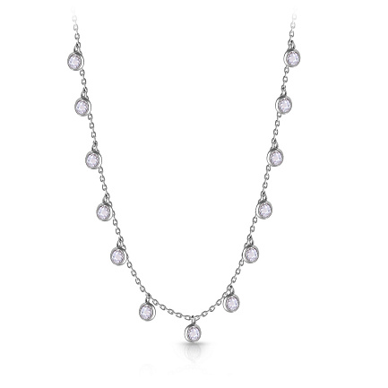 Колье из серебра