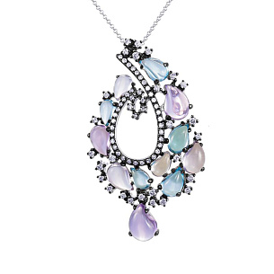 Подвеска из белого золота