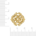 Кольцо из желтого золота