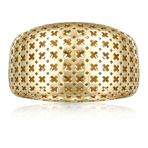 Кольцо из желтого золота