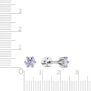 Серьги Пусеты