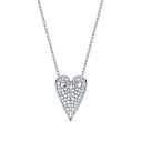 Колье из белого золота с бриллиантами