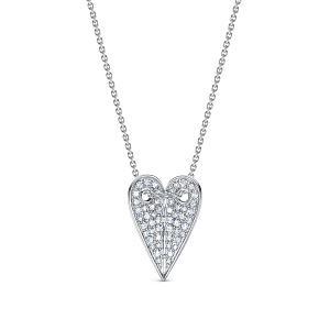 Колье из белого золота с бриллиантами