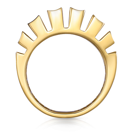 Кольцо из желтого золота