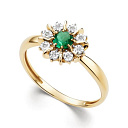 Кольцо из желтого золота