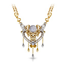 Колье из белого золота с бриллиантами