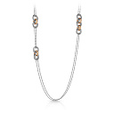 Колье из серебра с позолотой