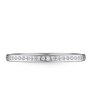 Кольцо из серебра с фианитом