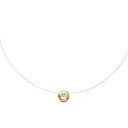 Колье из золота с бриллиантом