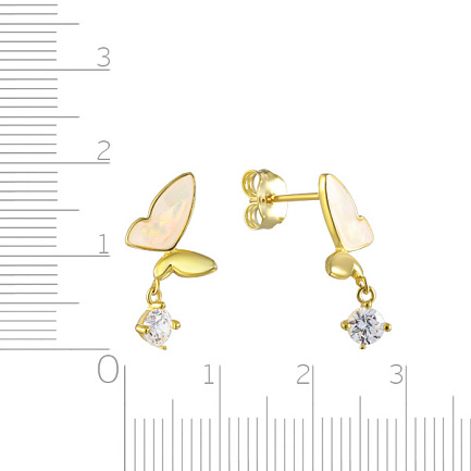 Серьги Пусеты