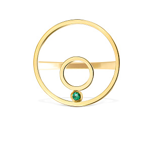 Кольцо из желтого золота