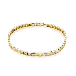 Браслет из золота с бриллиантом