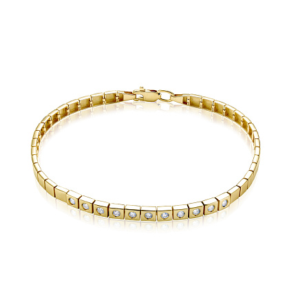 Браслет из золота с бриллиантами