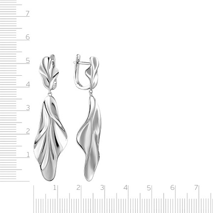 Серьги из серебра