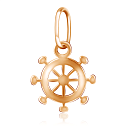 Подвеска из красного золота