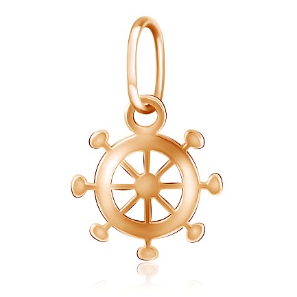 Подвеска из красного золота