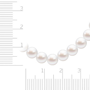 Бусы из серебра с жемчугом