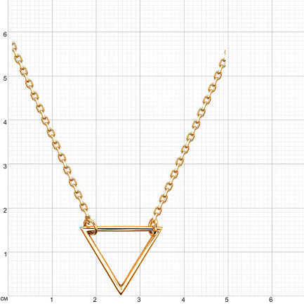 Колье из красного золота