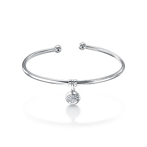 Браслет из белого золота с бриллиантами