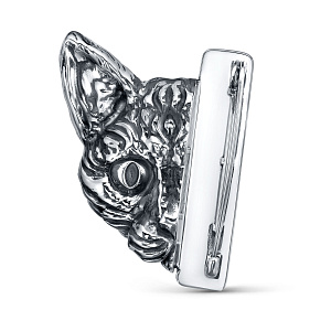 Брошь из серебра