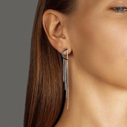 Серьги Пусеты