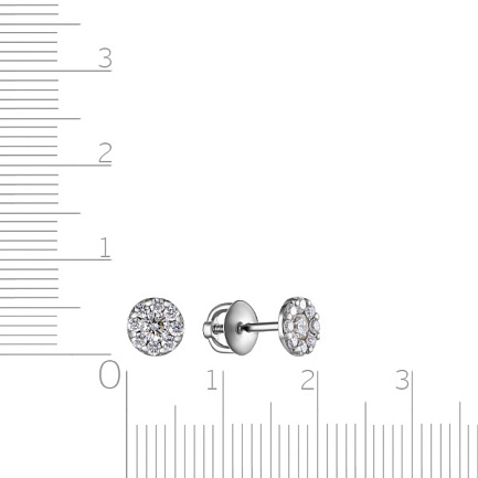 Серьги Пусеты