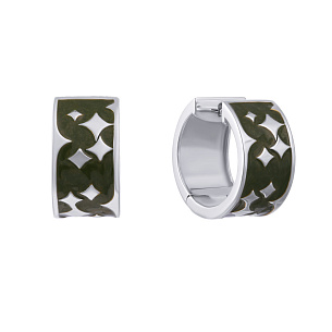 Конго из серебра с эмалью