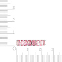 Кольцо из серебра с фианитом