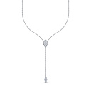 Колье из белого золота с бриллиантами