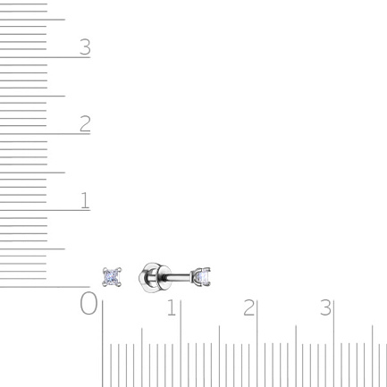 Серьги Пусеты