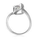 Кольцо из белого золота с бриллиантами