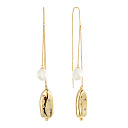 Продевки из серебра с жемчугом, фианитами